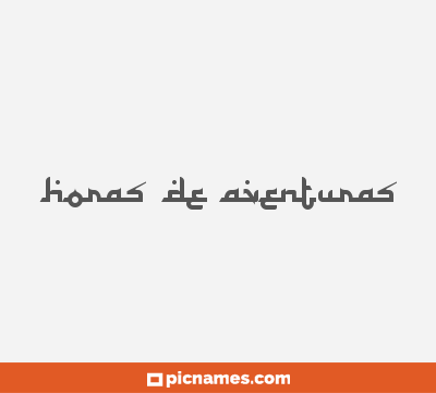 Horas de aventuras